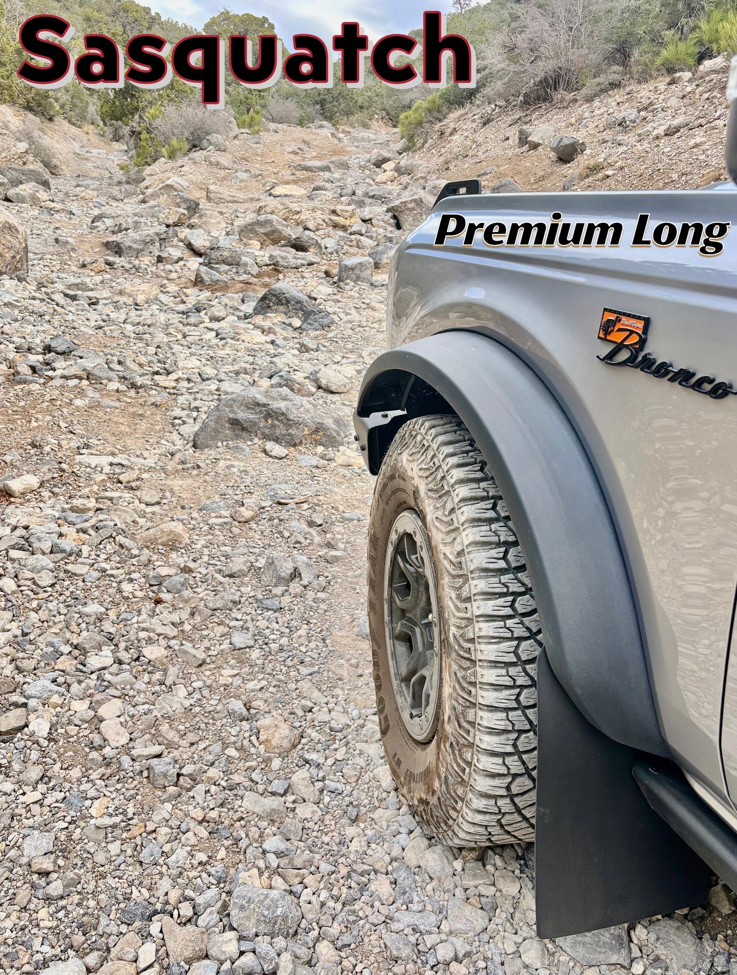 Premium - Mudflaps for Bronco