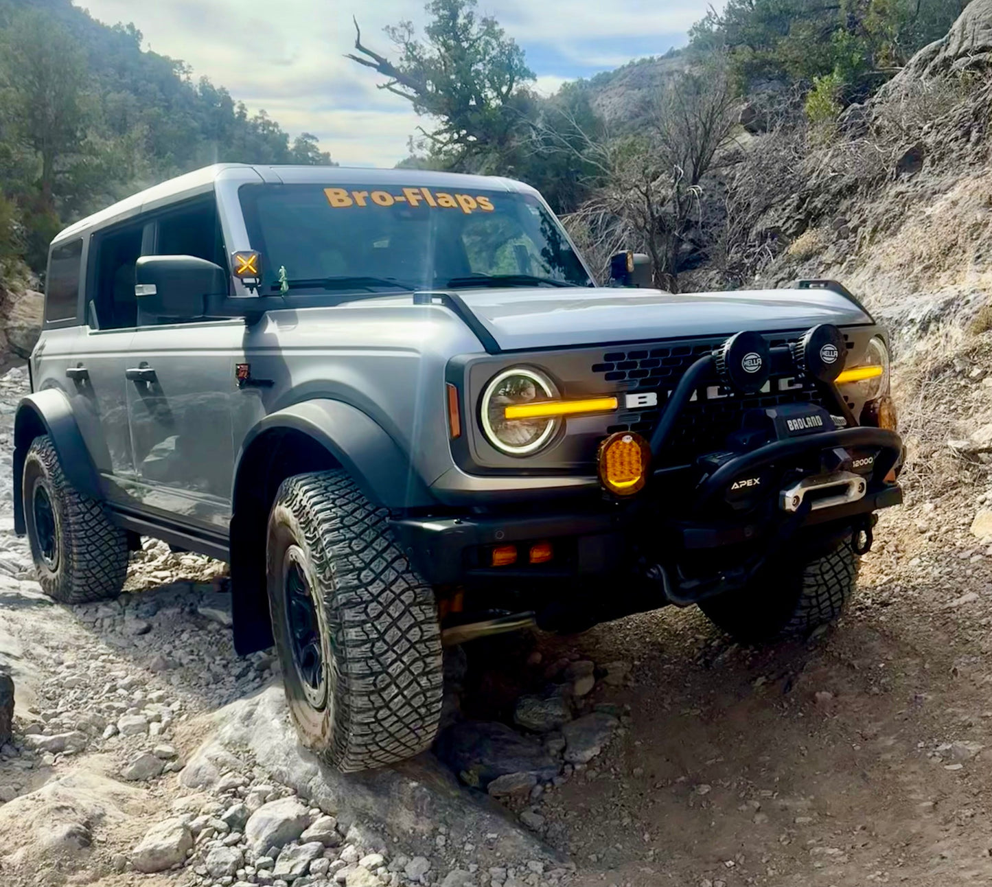 Premium - Mudflaps for Bronco