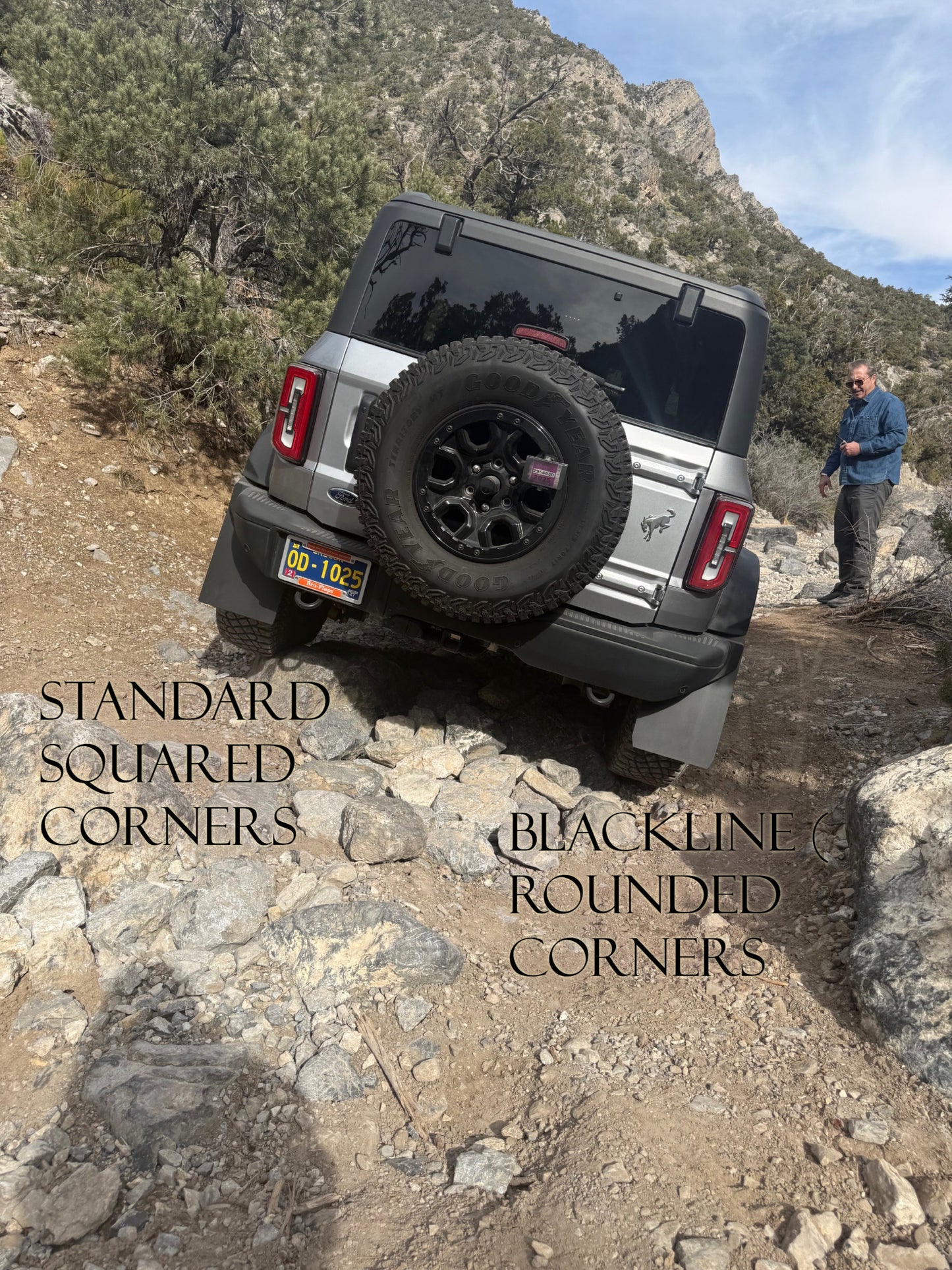 Premium - Mudflaps for Bronco