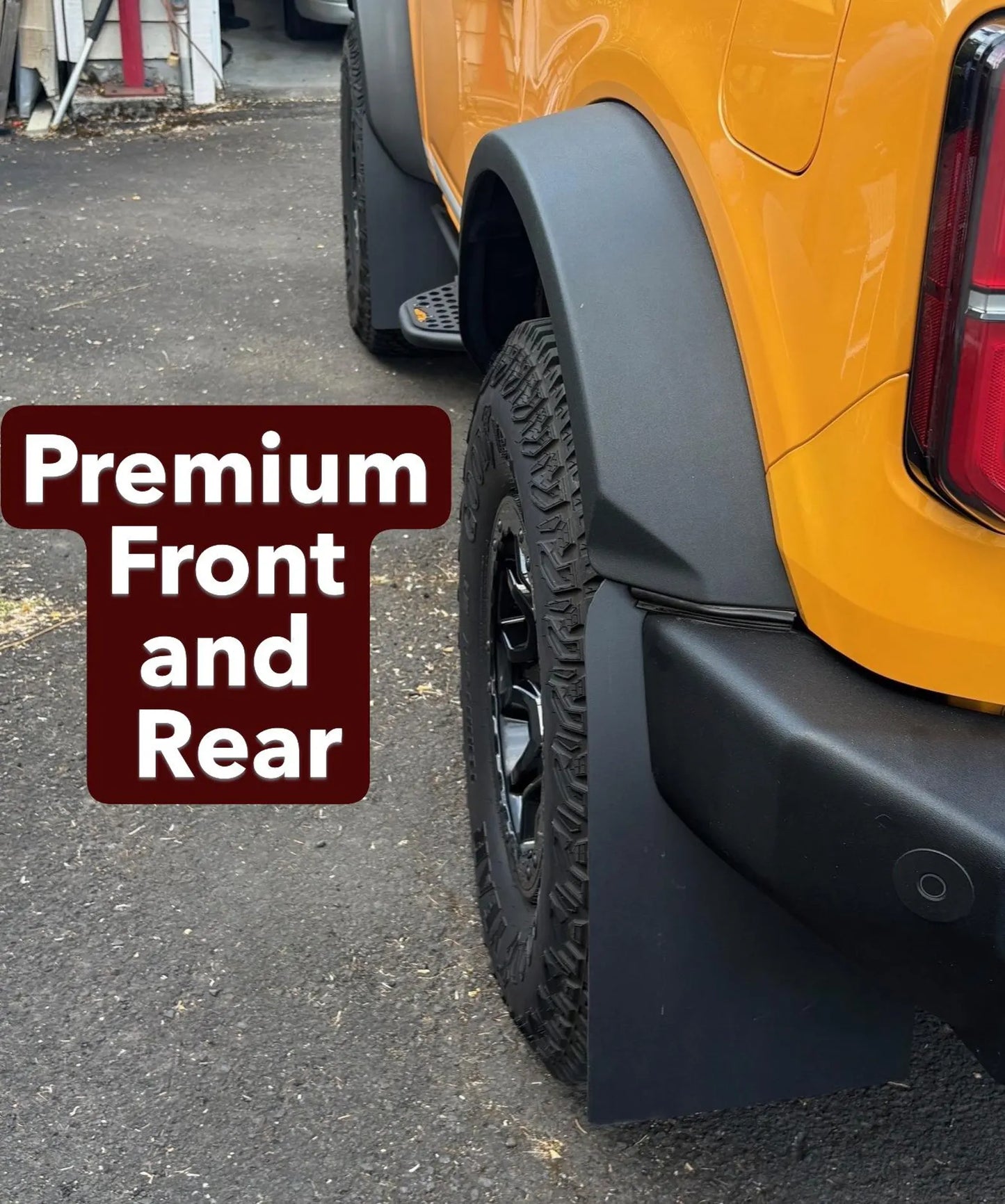 Premium - Mudflaps for Bronco