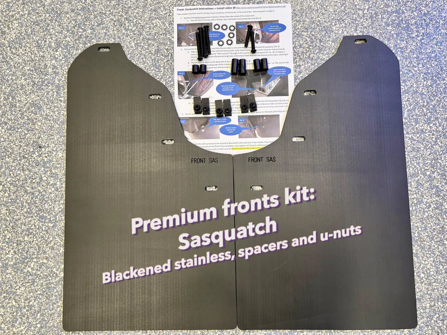 Premium - Mudflaps for Bronco