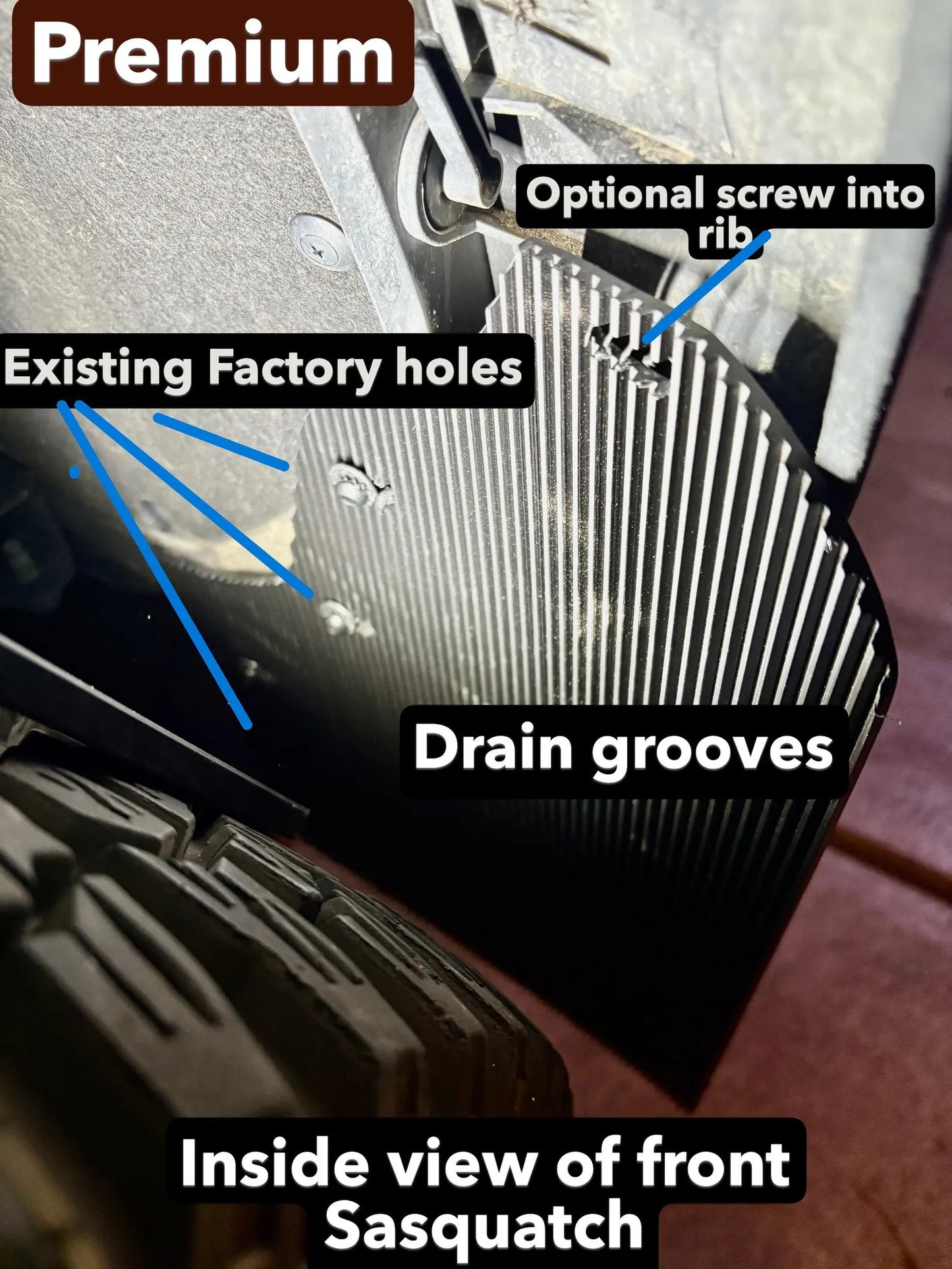 Premium - Mudflaps for Bronco